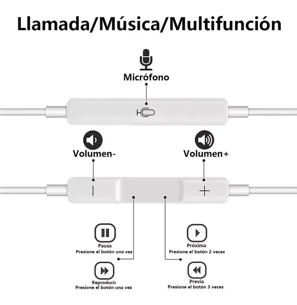 Audífonos Compatible con iPhone - iOS