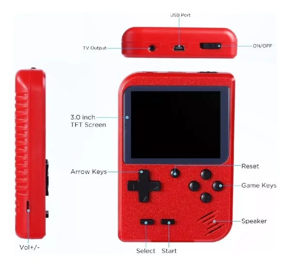 Consola de Juegos Sub 400 con control