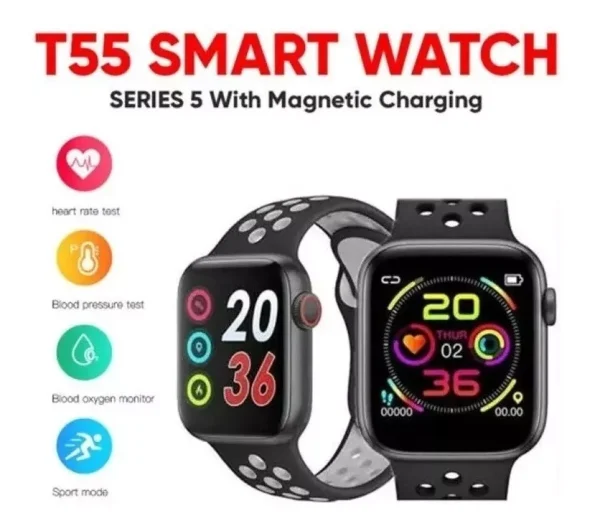 Reloj Smartwatch T55 - Doble Correa