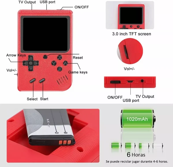 Consola de Juegos Sub 400 con control