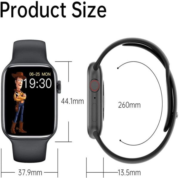 Reloj Smartwatch Hw22 Pro - Serie 7.