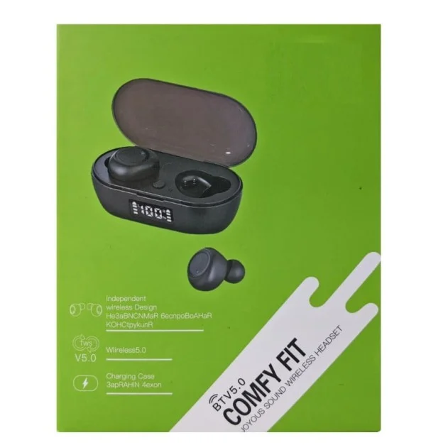 Audifonos Comfy fit Con Pantalla, Sport