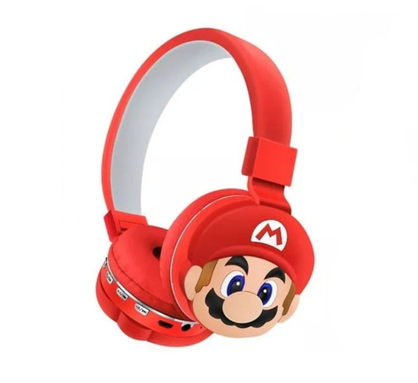 Audífonos Diadema Mario Bros, Bt