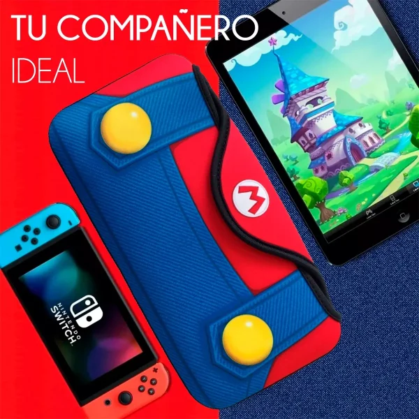 Funda Estuche Para Nintendo Switch Mario Bros