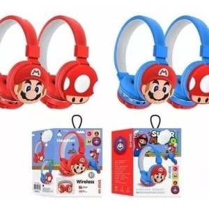 Audífonos Diadema Mario Bros, Bt