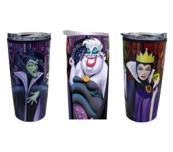 Vaso Termo Doble Pared: Disney - Villanas 450 ml