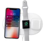 Cargador 3 en 1, Compatible con iOS