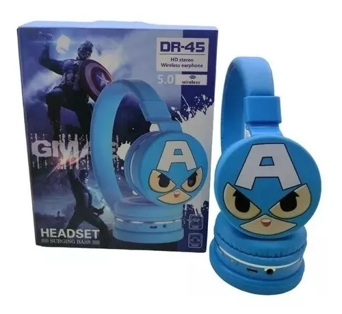 Diadema Audifonos Bt, Super Heroes Marvel