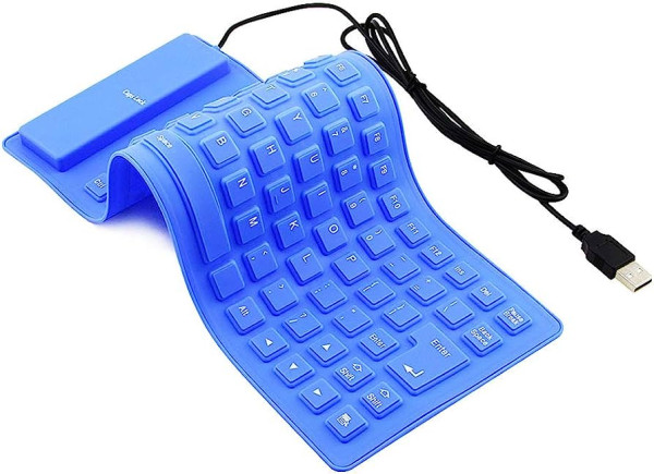 Teclado de Silicon Portatil, J-19