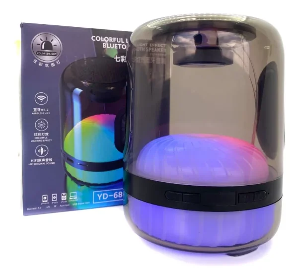 Bocina Bluetooth Led YD-68