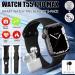 Reloj Smartwatch T55 Pro Max - Con Audífonos