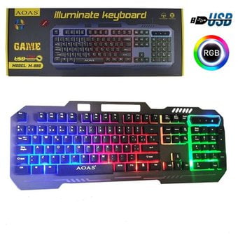 Teclado Gamer M-888 - Alambrico