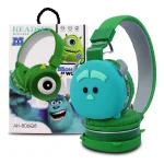 Audífonos Diadema Monster Inc, Inalambrico bluetooth, Regalo perfecto para niños y niñas